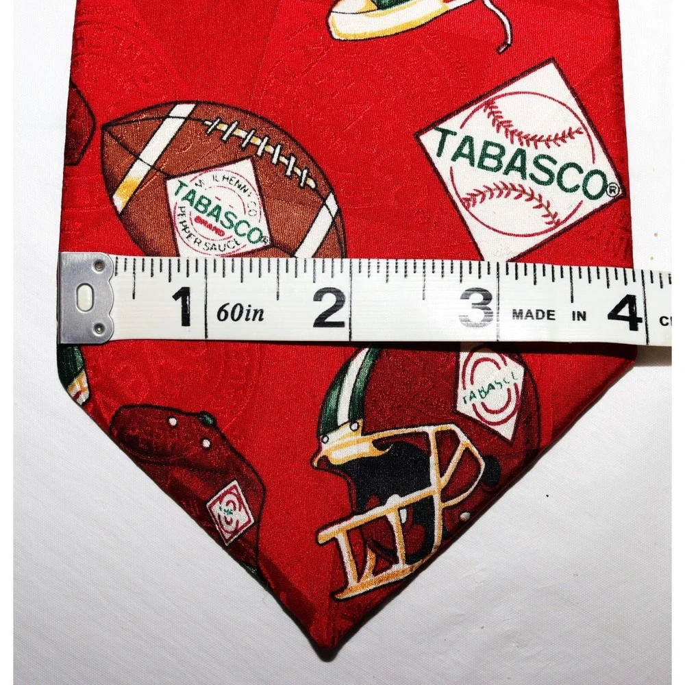 Tabasco Men's‎ Tabasco Sports Sneakers Print Silk Neck Tie